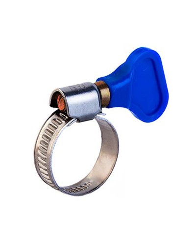 Хомут червячный 20-32/9-0,7мм, с ключом, нержавеющая сталь W2, (50 шт/уп) REXANT 07-0720-1 в Муроме Стяжки-хомуты Pintop.ru