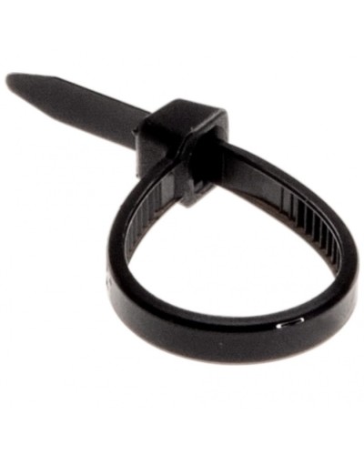 Хомут-стяжка нейлоновый 2.5х100 мм чёрный (100шт/уп) REXANT 07-0101 в Муроме Стяжки-хомуты Pintop.ru