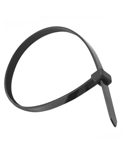 Хомут-стяжка нейлоновый 4х200 мм чёрный (100шт/уп) REXANT 07-0201 в Муроме Стяжки-хомуты Pintop.ru