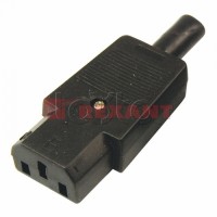 Гнездо сетевое на шнур (25шт/уп) REXANT 11-0004