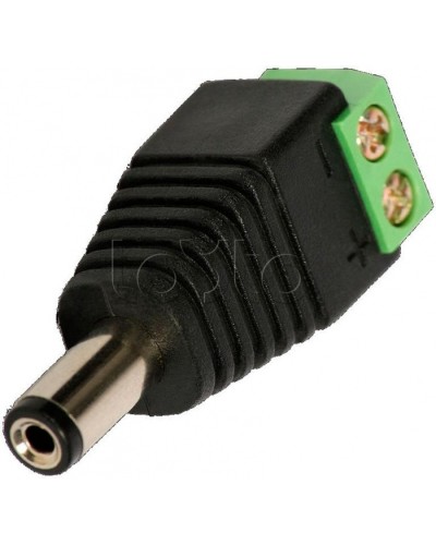 Разъем питания штекер 2.1х5.5 с быстрозажимной колодкой (50шт/уп) REXANT (14-0314-2) в Муроме Коннекторы Pintop.ru