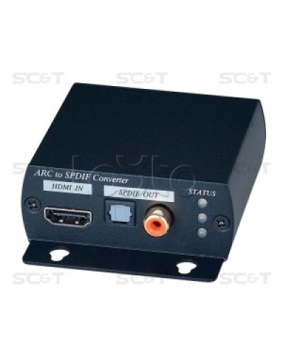 Преобразователь цифрового аудио из HDMI сигнала SC&T ARC01 в Муроме Видеоусилители, Модуляторы, Делители Pintop.ru