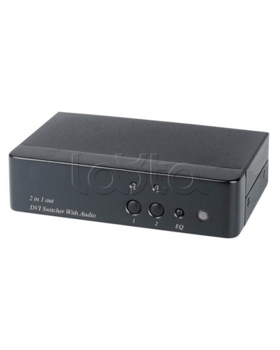 Коммутатор DVI и аудио сигналов SC&T DS02A в Муроме Видеоусилители, Модуляторы, Делители Pintop.ru