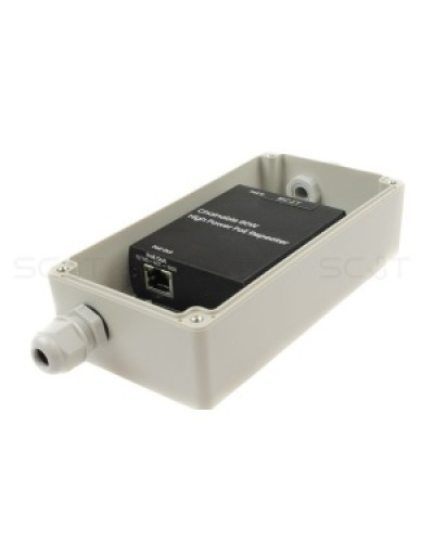 Уличный удлинитель PoE af/at/bt по витой паре до 280м (до 48.86Вт) SC&T IP04R-SO в Муроме Видеоусилители, Модуляторы, Делители Pintop.ru