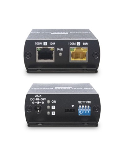 Комплект удлинителей PoE (до 38W) по витой паре до 800м SC&T IP09P в Муроме Видеоусилители, Модуляторы, Делители Pintop.ru