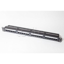 Коммутационная панель 19" категории 6 UTP 1U 24 порта SPL (500007)
