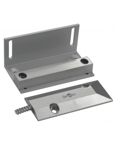 Магнитоконтактный датчик, НР, серебряный, накладной для металлических дверей, металлорукав, зазор 60 мм Smartec ST-DM141NO-SL в Муроме Извещатели охранные Pintop.ru