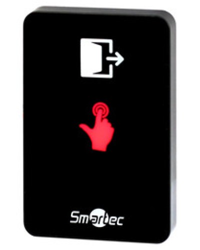 Сенсорная кнопка выхода накладная Smartec ST-EX410L-BK в Муроме Кнопки выхода Pintop.ru