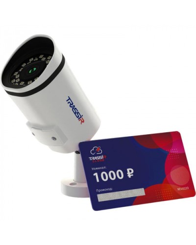 IP-камера видеонаблюдения уличная TRASSIR Cloud Outdoor Сylinder в Муроме IP-камеры Pintop.ru