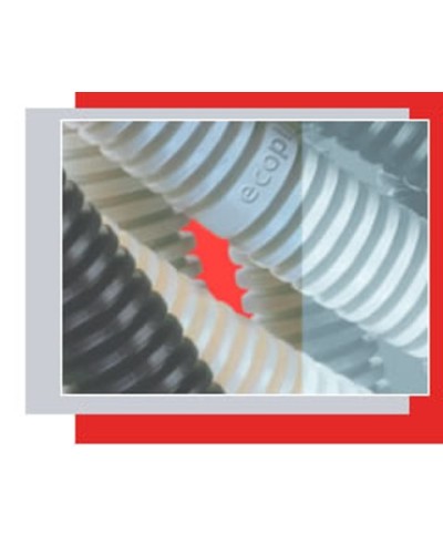 Труба гофр. ПВХ 16 мм (100 м) Экопласт (10016) в Муроме Труба гофрированная Pintop.ru