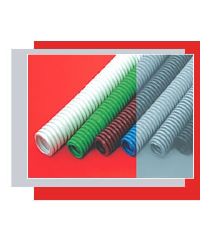 Труба гофрированная ПНД тяжелая диам 32 мм, с зондом Экопласт 21132 в Муроме Труба гофрированная Pintop.ru