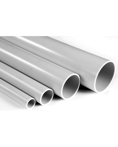 Труба гладкая ПВХ-UF жесткая легкая диам 50, атмосферостойкая (3м) Экопласт 30050UF в Муроме Гладкая труба Pintop.ru