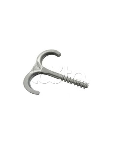 Держатель (клипса) F типа двойнаядля труб D16-20 мм Экопласт 41826 в Муроме Держатели, клипсы, скобы Pintop.ru