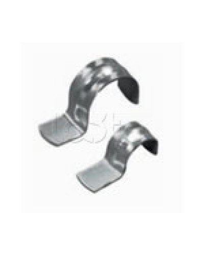 Скоба оцинкованная однолапковая без монтажного отверстия, для трубы D50мм (1уп = 50шт) Экопласт (43751) в Муроме Держатели, клипсы, скобы Pintop.ru