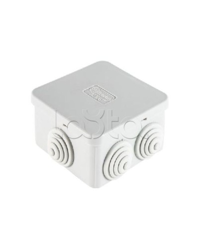 Коробка распределительная о/п 70х70х40, 6 вых, без галогена Экопласт 44056HF в Муроме Распределительные коробки Pintop.ru