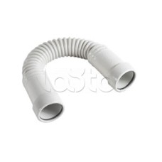 ТТ16 Поворот гибкий гофрированный труба-труба D16 мм (1уп=20шт) Экопласт (44316-20)