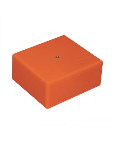 MB75 Коробка огн. E-110,о/п 75х75х40, с гладкими стенками,без галогена, заземление, IP41, 5P, (1,5-6мм2), цвет оранж в Муроме Распределительные коробки Pintop.ru