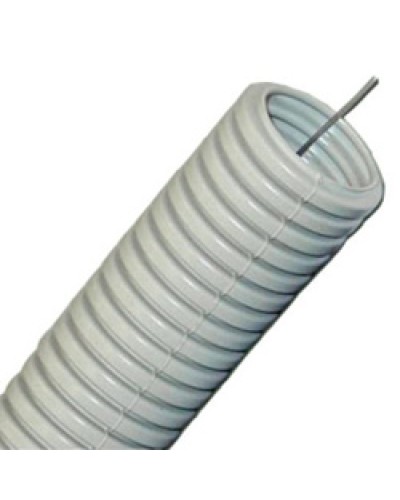 Труба гофрированная HFFRLS легкая диам 50 мм, с зондом, без галогена, низкое дымовыделение, трудногорючая Экопласт 60150HFFRLS в Муроме Труба (ОКЛ) Экопласт Pintop.ru