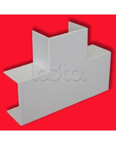 Угол Т-образный для кабель-канала МЕХ, для сечения 20x12,5 Экопласт 72414 в Муроме Аксессуары для кабель-канала Pintop.ru