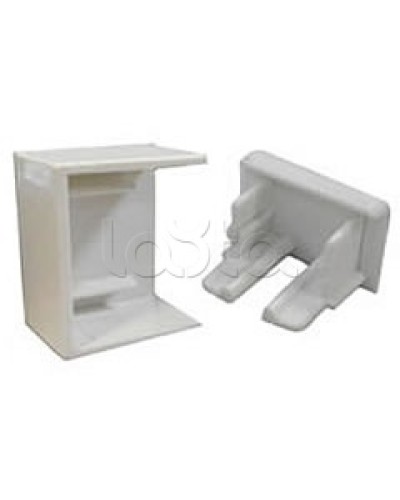 Заглушка для кабель-канала МЕХ, для сечения 40x16 Экопласт 72806 в Муроме Аксессуары для кабель-канала Pintop.ru