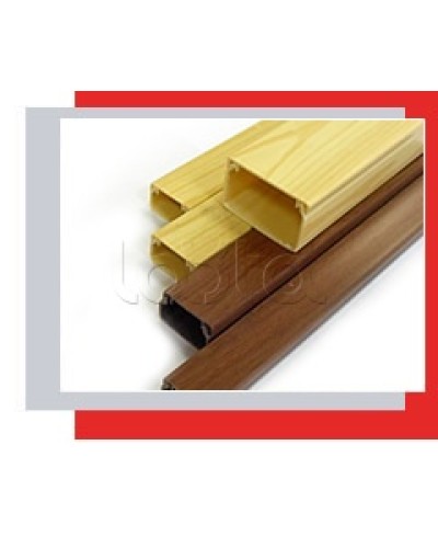 Миниканал 25x16 серия MEX с текстурой дерева (орех) Экопласт 77007N-2 в Муроме Кабель-канал Pintop.ru