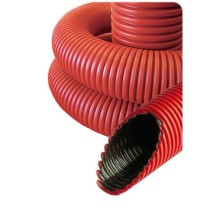 NR063 Гофрированные трубы для прокладки кабеля под землей с протяжкой D63 мм (внешн.) (801063)