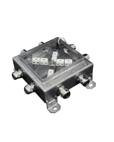 Коробка монтажная огнестойкая Гефест КМ-О (16к*10,0)-IP66 1515нерж, 8 вводов в Муроме Распределительные коробки Pintop.ru