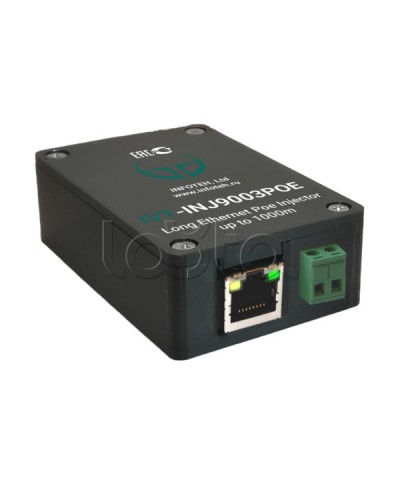 Инжектор SPE Ethernet Инфотех IVT-INJ9003POE в Муроме Видеоусилители, Модуляторы, Делители Pintop.ru