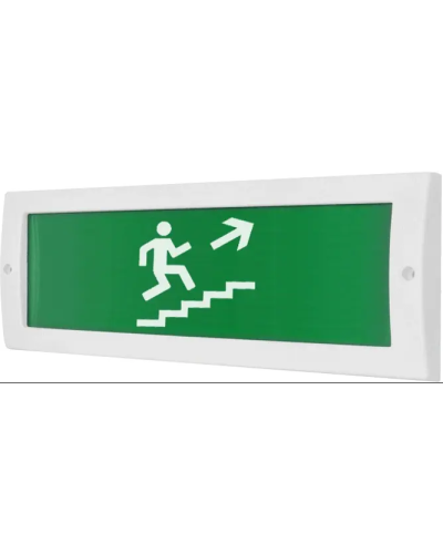 Табло М-12 Человек по лестнице вправо вверх(ИП Раченков А.В.) в Муроме Оповещатели Pintop.ru