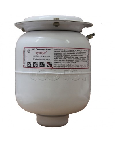 Модуль порошкового пожаротушения термостойкого исполнения Источник-плюс Тунгус-МПП(Н-Т1)-2,7(н)-И-ГЭ-У2 в Муроме Модули порошковые Pintop.ru