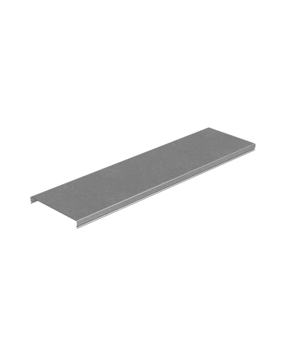 Крышка лотка 150х0,7 L2000 мм ПЛЮС КМ-профиль (KLplus150-0.7-2000) в Муроме Аксессуары для лотков Pintop.ru