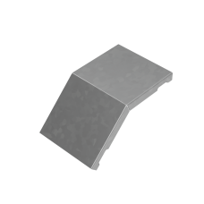 Крышка внешнего вертикального угла 45 гр. 100 мм "ПЛЮС" КМ-Профиль (KVLplus45-100)