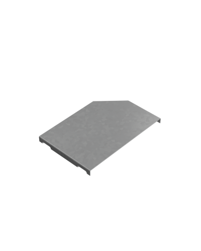 Крышка переходника левого 150-200 мм ПЛЮС КМ-Профиль (KPDplus150-200-L) в Муроме Аксессуары для лотков Pintop.ru