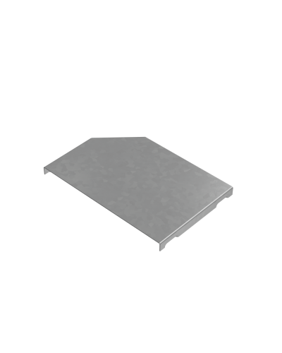 Крышка переходника правого 150-200 мм ПЛЮС КМ-Профиль (KPDplus150-200-R) в Муроме Аксессуары для лотков Pintop.ru