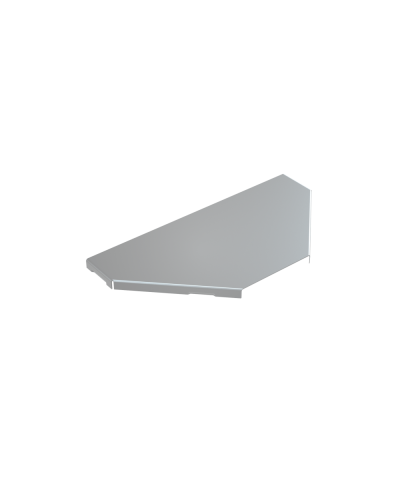 Крышка ответвителя 50 мм КМ-Профиль (KTU50) в Муроме Аксессуары для лотков Pintop.ru