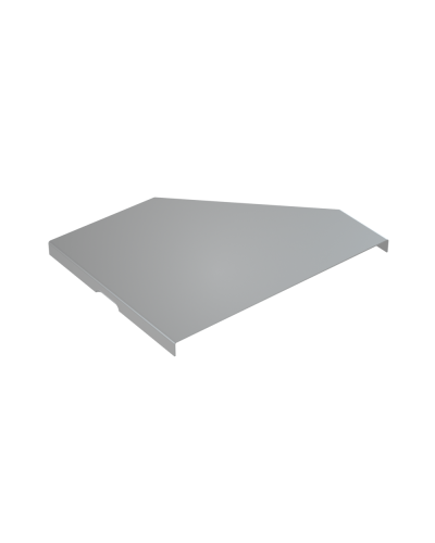 Крышка переходника левого 100-200 мм КМ-Профиль (KPD100-200-L) в Муроме Аксессуары для лотков Pintop.ru