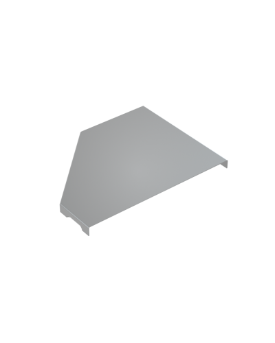 Крышка переходника правого 100-200 мм КМ-Профиль (KPD100-200-R) в Муроме Аксессуары для лотков Pintop.ru