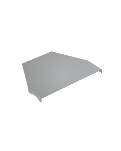 Крышка переходника центрального 100-150 мм КМ-Профиль (KPD100-150-C) в Муроме Аксессуары для лотков Pintop.ru