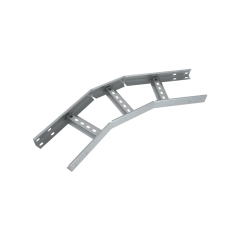 Угол лестничный горизонтальный 45 гр. 50х100х1,5 мм "Быстрый монтаж" HD85 КМ-профиль (LGLS45-50-100-1.5 HD85)