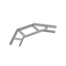 Угол лестничный горизонтальный 90 гр. 50х100х1,5 мм INOX304 N КМ-Профиль (LGL90-50-100-1.5 INOX304 N)
