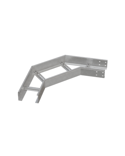 Угол лестничный горизонтальный 90 гр. 100х200х1,5 мм HD85 N КМ-профиль (LGL90-100-200-1.5 HD85 N) в Муроме Аксессуары для лотков Pintop.ru