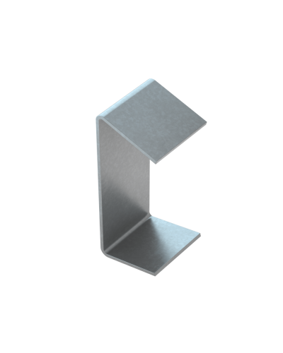 Распорка для швеллера 50х50х4,0 мм (под основание 120 мм) КМ-профиль (RP41-114-2.5) в Муроме Аксессуары для лотков Pintop.ru