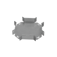 Х-разветвитель 80х150 мм "ПЛЮС" INOX304 КМ-Профиль (XDplus80-150 INOX304)