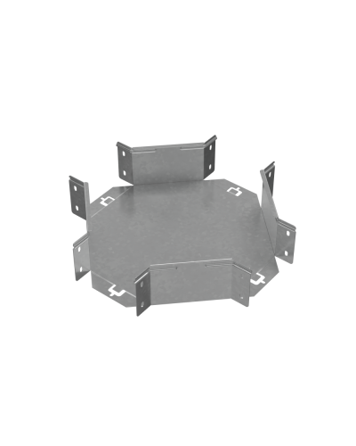 Х-разветвитель 100х150 мм ПЛЮС INOX304 КМ-Профиль (XDplus100-150 INOX304) в Муроме Аксессуары для лотков Pintop.ru