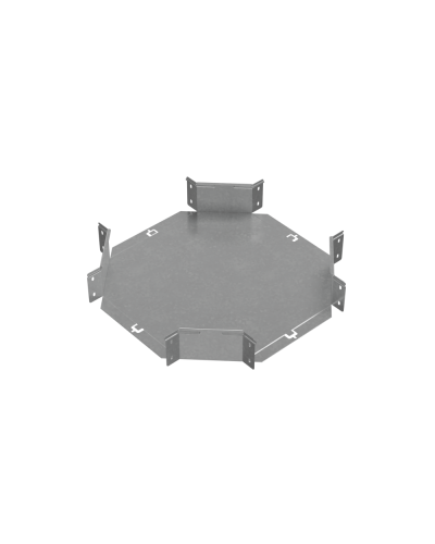 Х-разветвитель 100х300 мм ПЛЮС HD85 КМ-профиль (XDplus100-300 HD85) в Муроме Аксессуары для лотков Pintop.ru