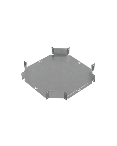 Х-разветвитель 100х400 мм ПЛЮС INOX304 КМ-Профиль (XDplus100-400 INOX304) в Муроме Аксессуары для лотков Pintop.ru