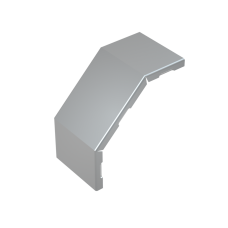 Крышка внешнего вертикального угла 90 гр. 50 мм КМ-Профиль (KVL90-50)