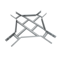 Х-разветвитель лестничный 80х200х1,2 мм "Быстрый монтаж" HD85 КМ-профиль (LXDS80-200-1.2 HD85)