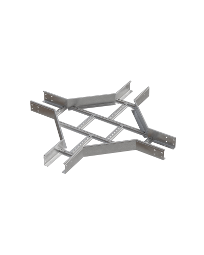 Х-разветвитель лестничный 100х150х1,2 мм N КМ-профиль (LXD100-150-1.2 N) в Муроме Аксессуары для лотков Pintop.ru