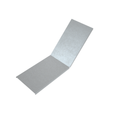 Крышка лестничного вертикального внутреннего угла 45 гр. 600 мм КМ-Профиль (KLNL45-600)